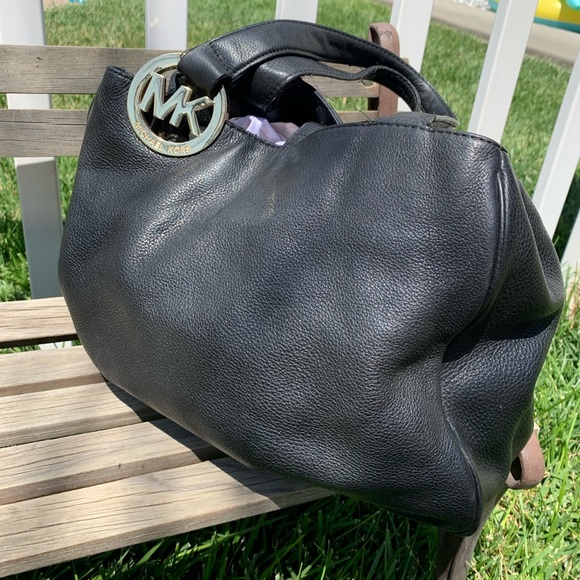 Michael kors Fulton leather hobo bag with matching wallet - Picture 2 of 16